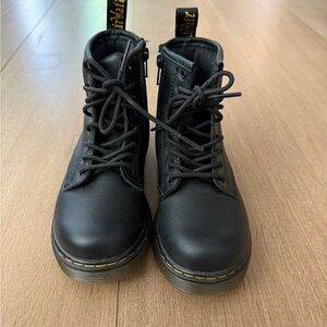 Dr. Martens Black Leather Boots